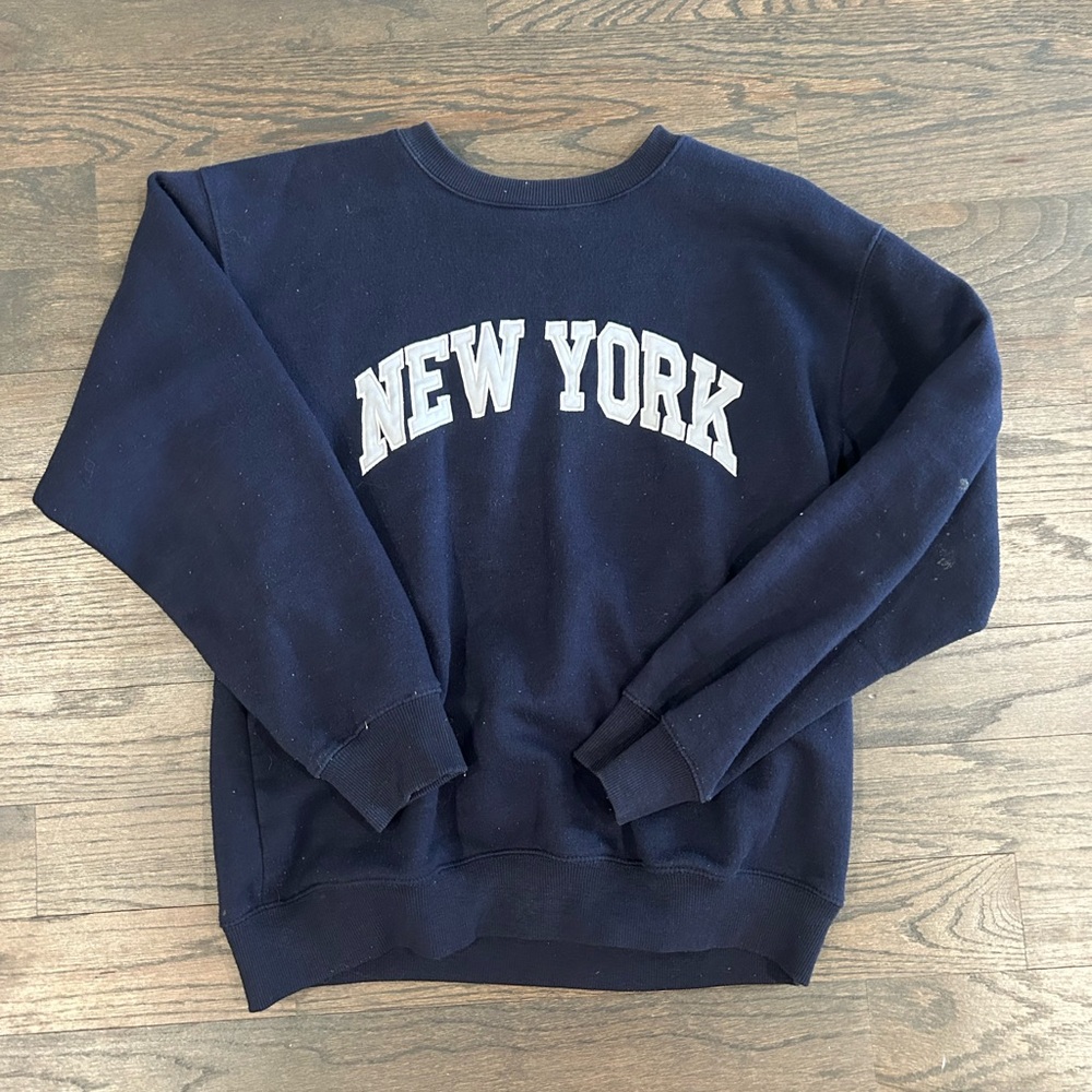 New York Navy Sweatshirt